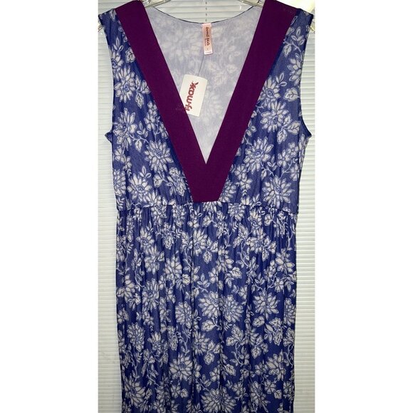 Sweet Peas Blue Floral Dress -- Large - Picture 4 of 10